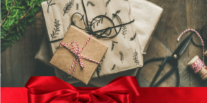 Wrapped Gifts under the tree for Christmas
